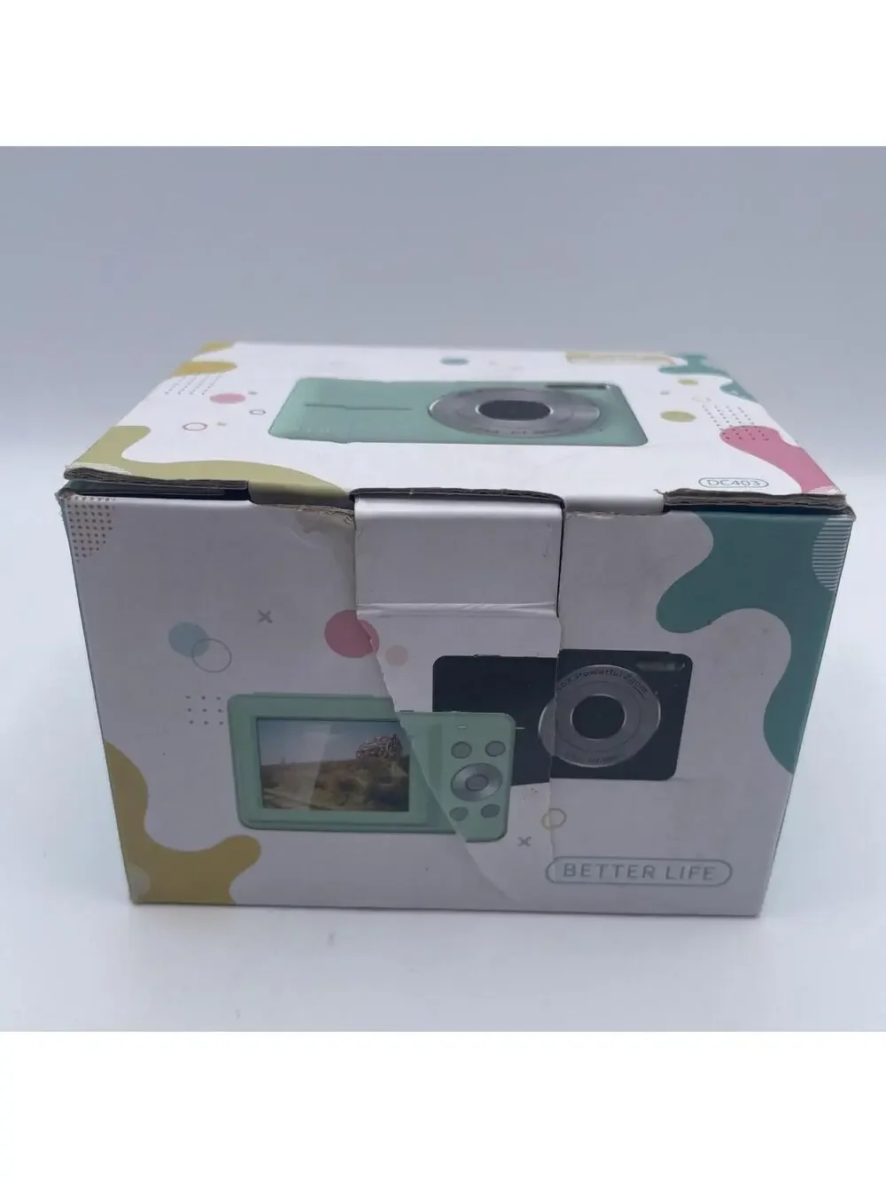 Pink DC403 Compact Digital Camera 44MP 16x Zoom 1080p HD Video USB Lithium-Ion